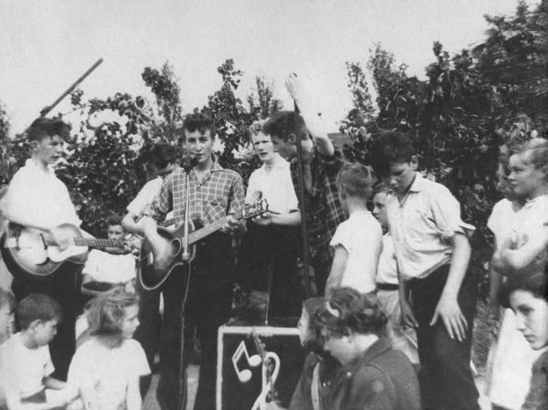 The Quarrymen perform at the Woolton Parish Church Fete