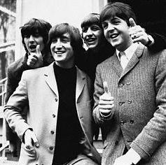 The boys with John after he maintained his drivers liscence