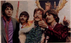 Press launch for `Sgt Pepper's Lonely Hearts Club Band' in the drawing room at 24 Chapel Street