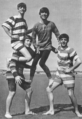 Beach of Weston-super-Mare resort