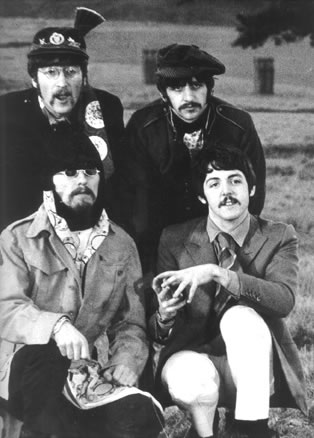 The Beatles at Knole Park, Sevenoaks, Kent