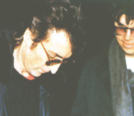 John Lennon and Mark David Chapman