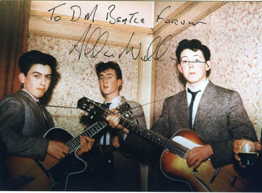 The Quarry Men at George's brother Harry's wedding reception at 25 Upton Green in Speke