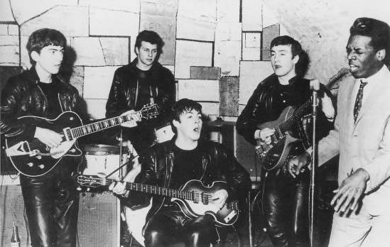 The Beatles and Davy Jones at the Cavern Club