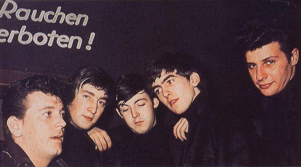 With Gene Vincent in Hamburg