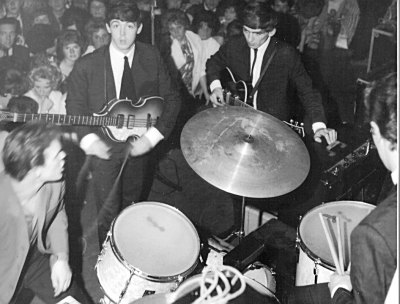 One of the last shows with Pete Best at Tower Ballroom