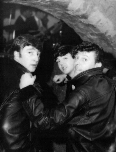 With Gene Vincent at the Cavern Club