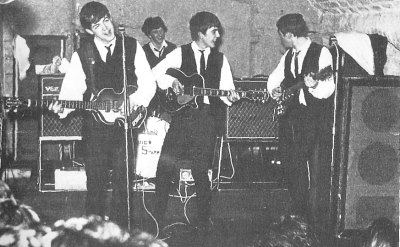 First filming of The Beatles live at the Cavern Club
