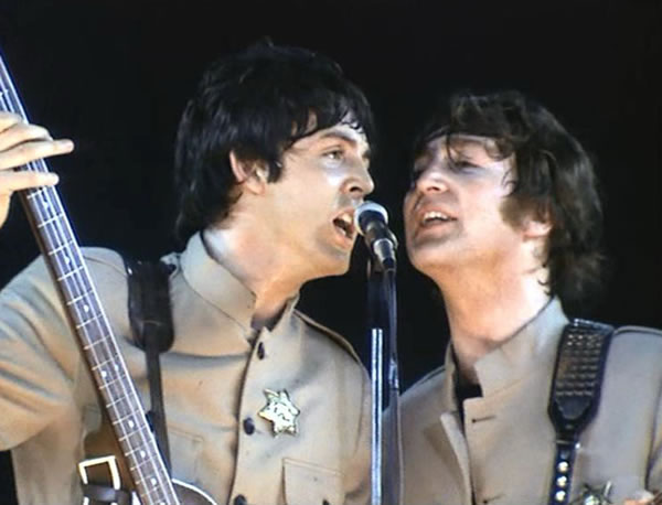 At the Shea Stadium