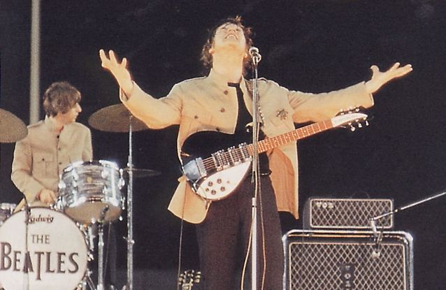 At the Shea Stadium