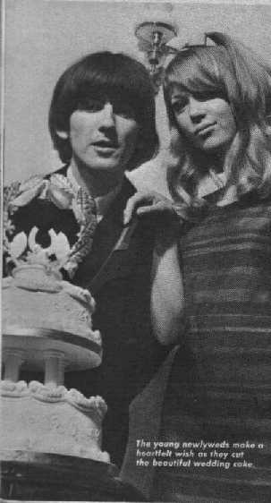 Marriage of George and Pattie Boyd