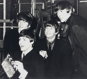 The Beatles promotes `A Hard Day's Night' film