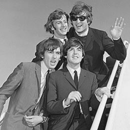 The Beatles arrives in San Francisco
