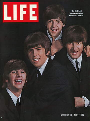 A vintage `Life' magazine's 1964 issue