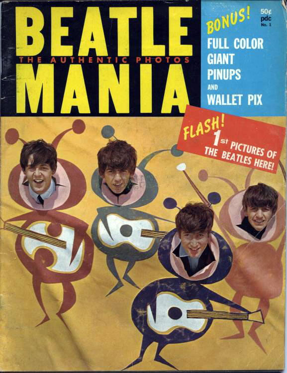 Beatle Mania -  The Authentic Photos Magazine