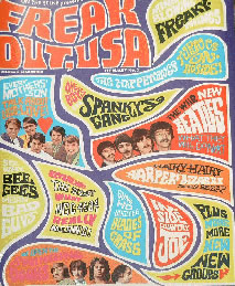 Vintage original `Freak out' USA magazine