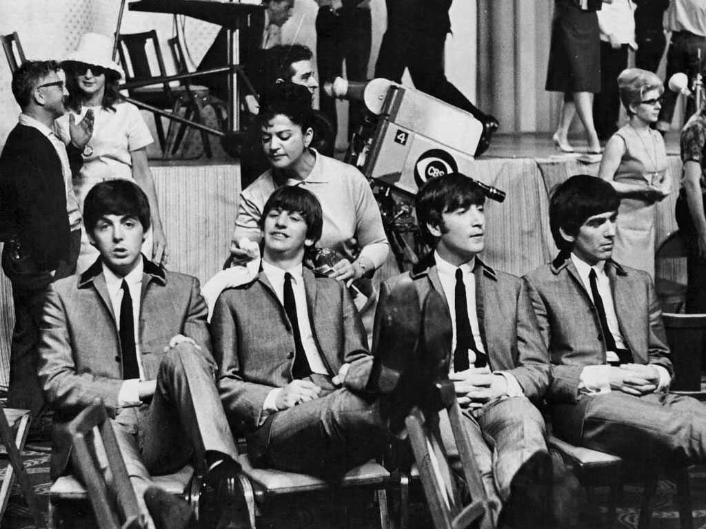 The beatles at the Scala Theatre