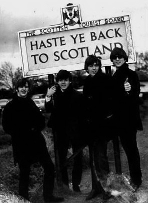The Beatles in Scotland   