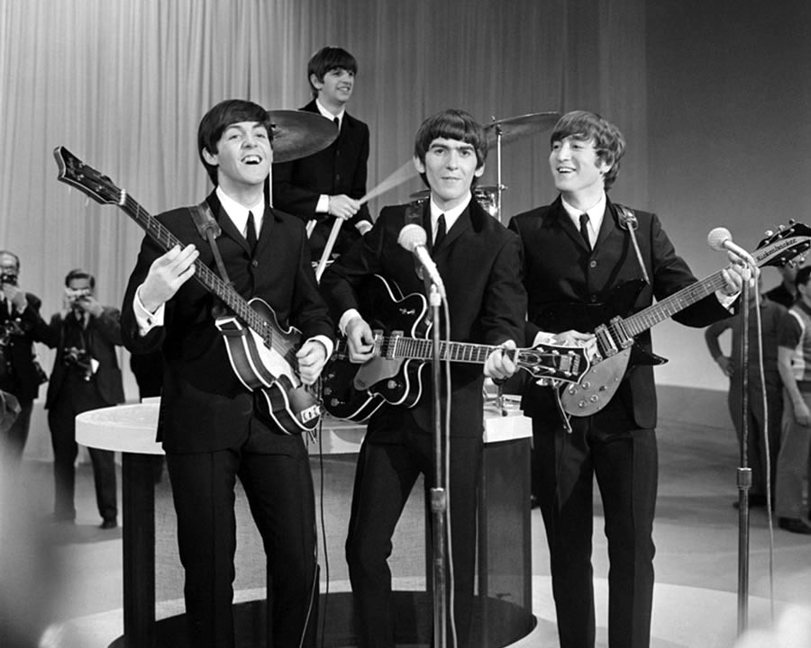 The Beatles at Ed Sullivan Show