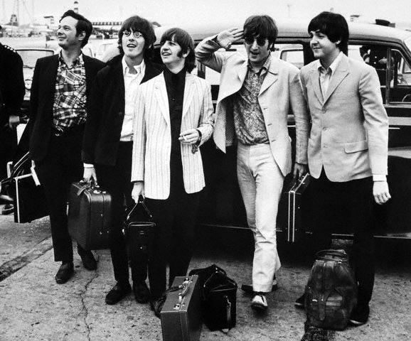 Arrival at the London Airport