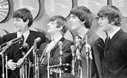 Press conference at the Kennedy Airport