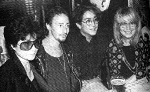 Yoko Ono, Julian Lennon, Shean Ono Lennon, Cynthia