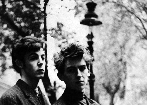 Paul and George in Hamburg