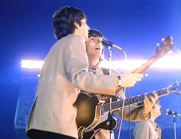 At the Shea stadium