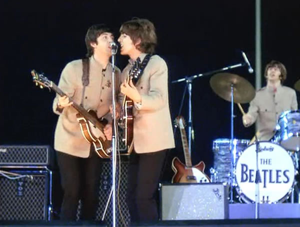 At the Shea stadium