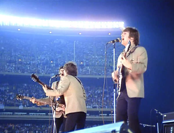 At the Shea stadium