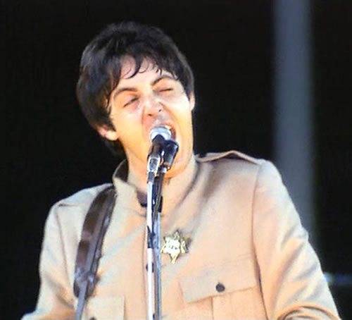 At the Shea stadium