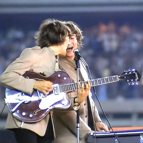At the Shea stadium