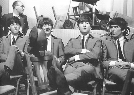 The beatles at the Scala Theatre