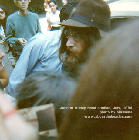 John at Abbey Road studios
